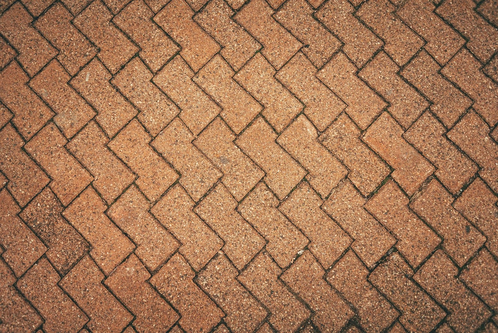 Herringbone brick paver surface, CraftWell Group London Ontario